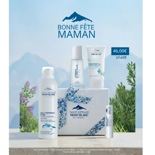 Coffret Bien être Fête des Mères  Mont-Blanc