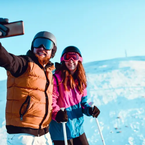 Anorak ski synthétique